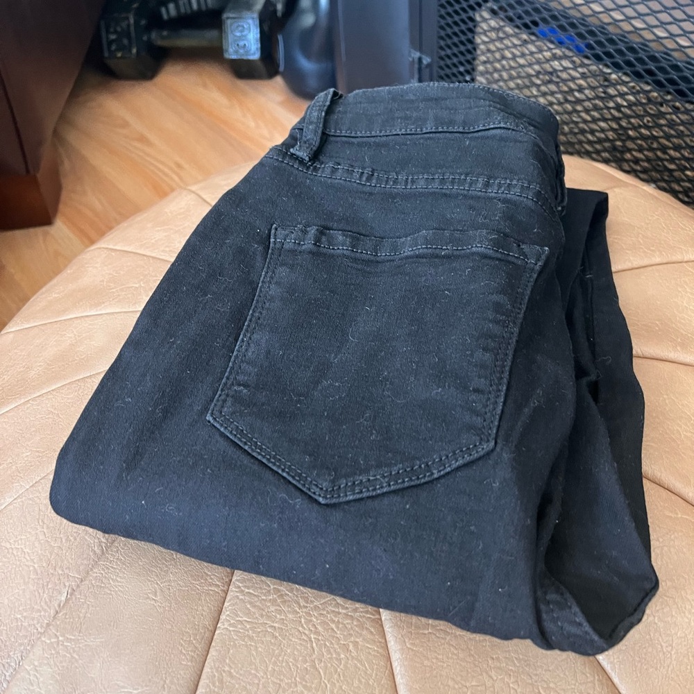 Fashion Nova black high waist skinny jeans